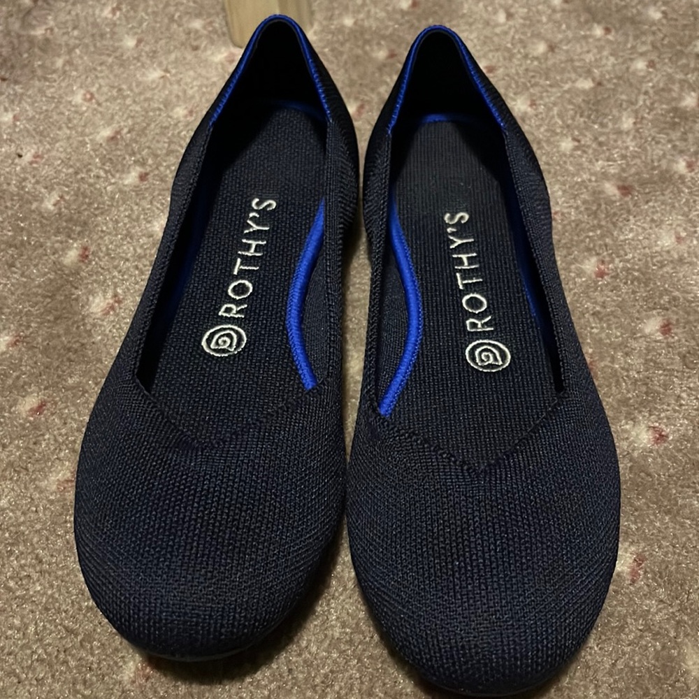 Navy blue Rothys - size 8 - Picture 1 of 4